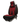 UNI Fit VIP Fabric & Leather Black & Red - 5 seats